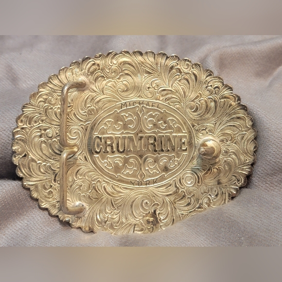 FC Champion 2006 Rodeo Cowboys Barrel Racing Belt Buckle California Crumrine - Picture 4 of 9